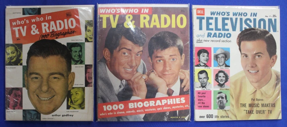 Who's Who Magazine Lot of 21 GD-FN