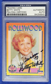 Starline 1991 Hollywood Trading Card #148 Betty White SIGNED PSA/DNA Certified