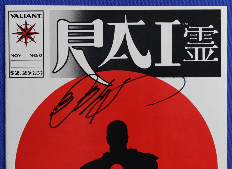 Rai #0 SIGNED by Bob Layton VF/NM