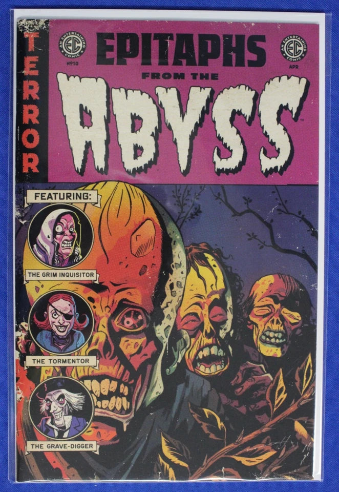EC Epitaphs from the Abyss 1:10 Variants Lot of 8 VF/NM