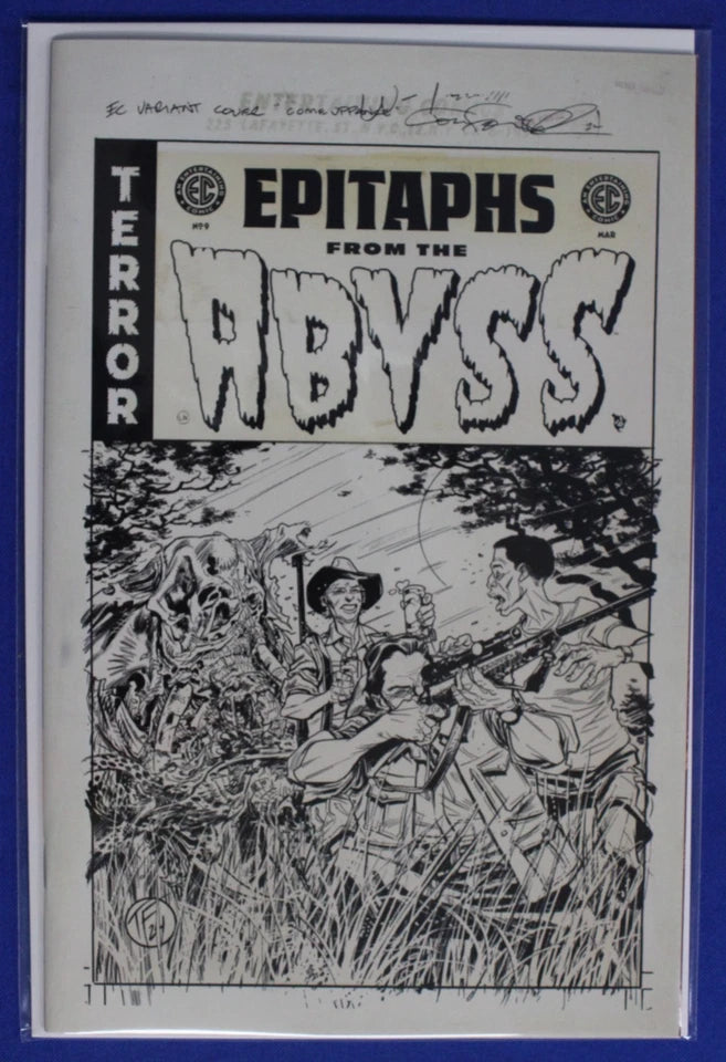 EC Epitaphs from the Abyss 1:20 Variants Lot of 8 VF/NM