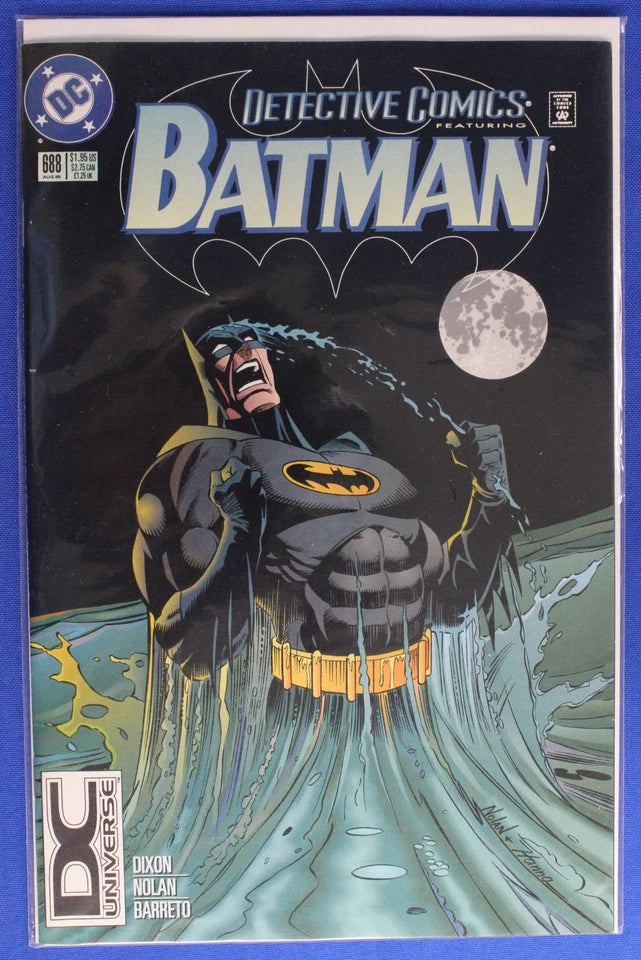 Detective Comics Batman #687 & 688 DC Universe Logo Variants VF