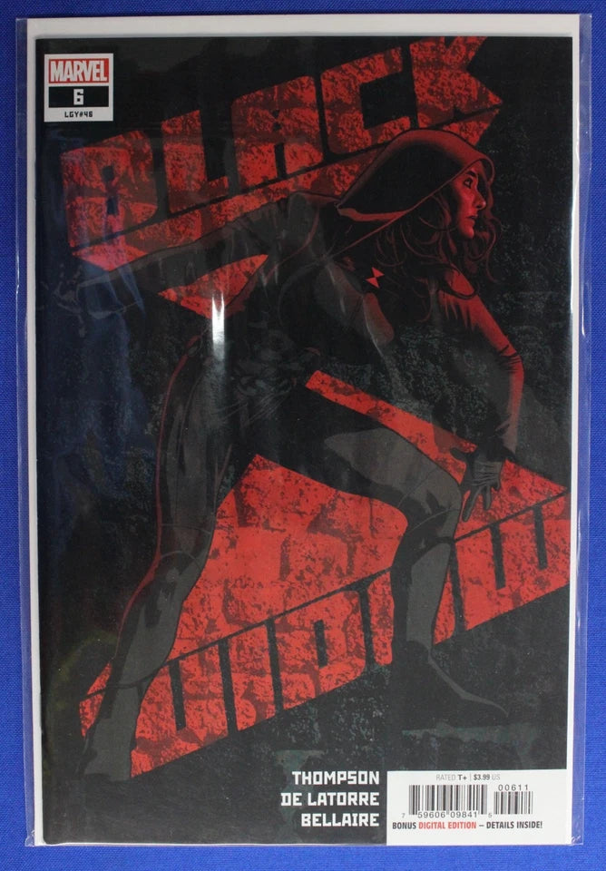 Black Widow #6 A Cvr, 1:10 & 2nd Print Variants Lot of 3 VF/NM
