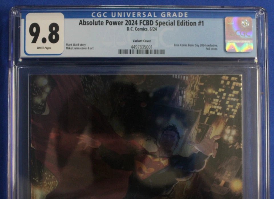 Absolute Power 2024 FCBD Special Edition #1 Foil Variant CGC 9.8 NM/M