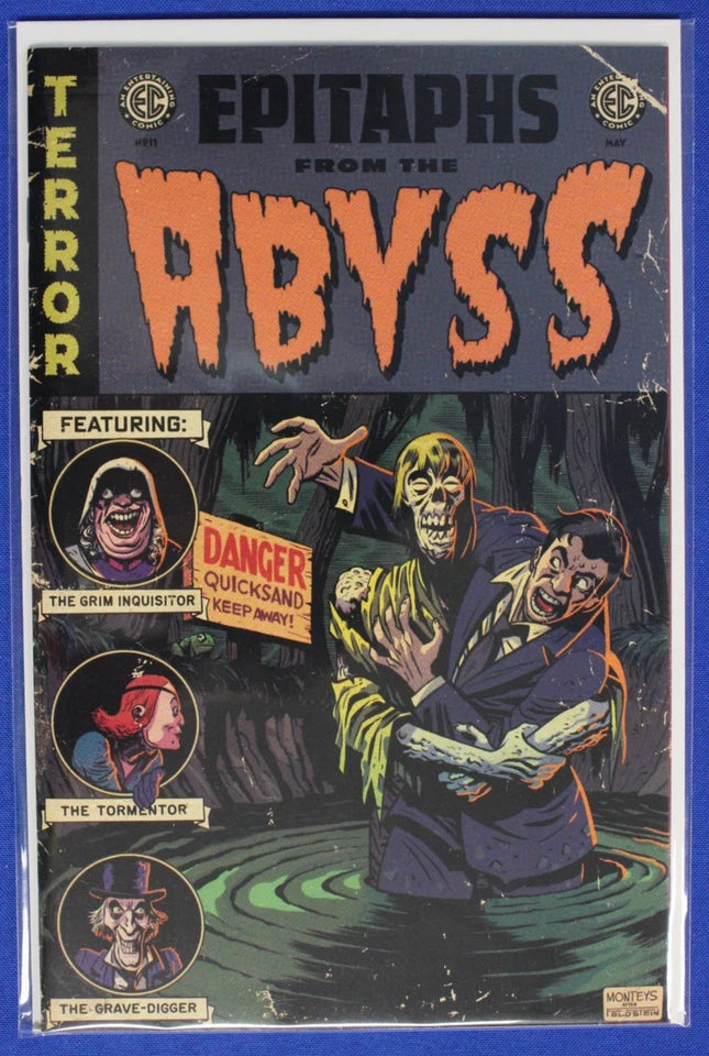 EC Epitaphs from the Abyss 1:10 Variants Lot of 8 VF/NM