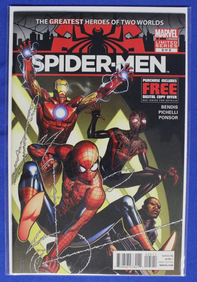 Spider-Men #1-5 Complete Set VF/NM