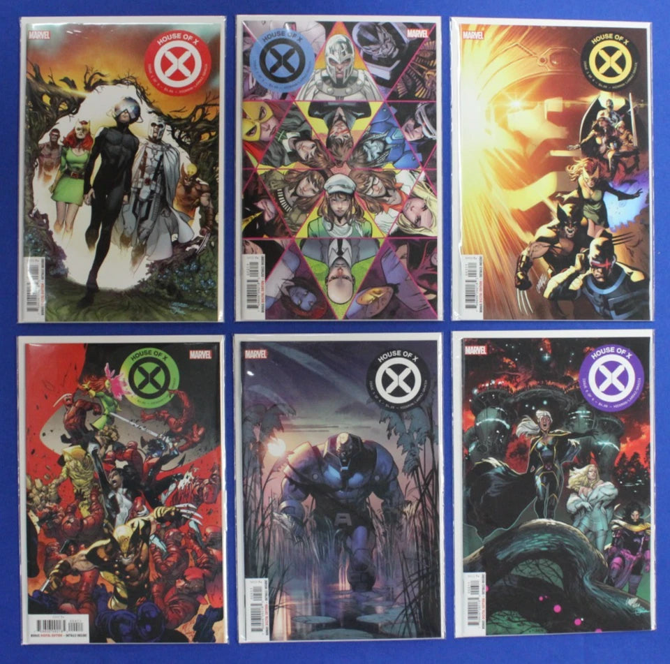 Powers of X & House of X #1-6 Complete Set Lot of 12 VF/NM