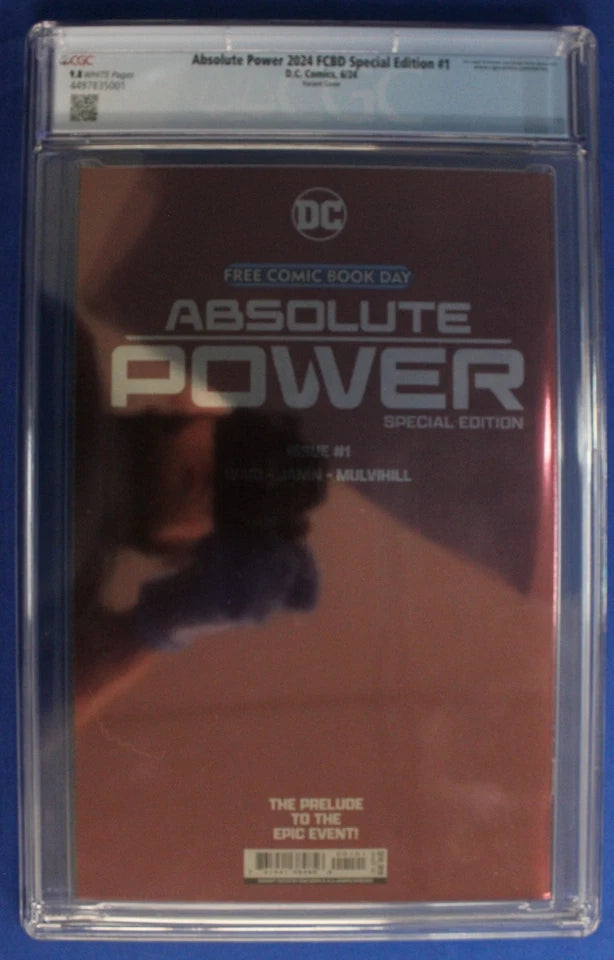 Absolute Power 2024 FCBD Special Edition #1 Foil Variant CGC 9.8 NM/M