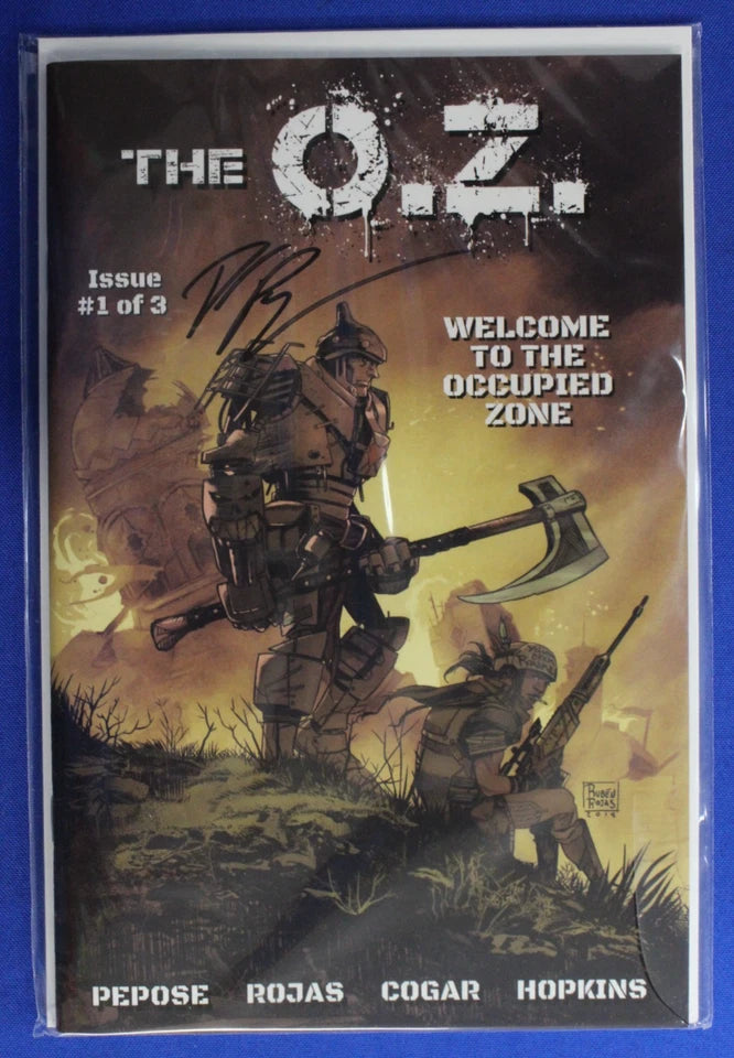 The O.Z. #1-2 SIGNED by David Pepose + Kickstarter Extras VF/NM