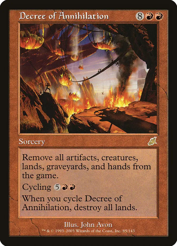 Decree of Annihilation - Red