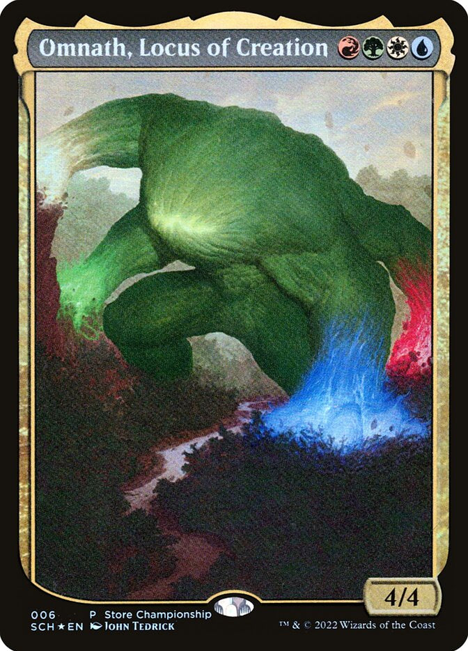 Omnath, Locus of Creation - Red/Green/White/Blue