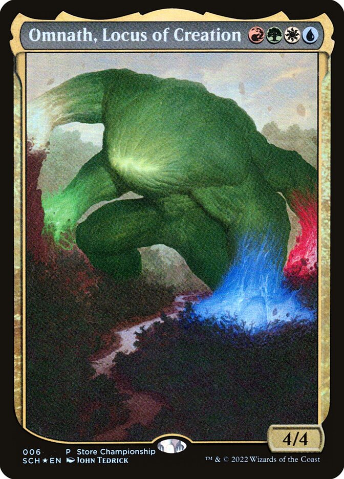 Omnath, Locus of Creation - Red/Green/White/Blue