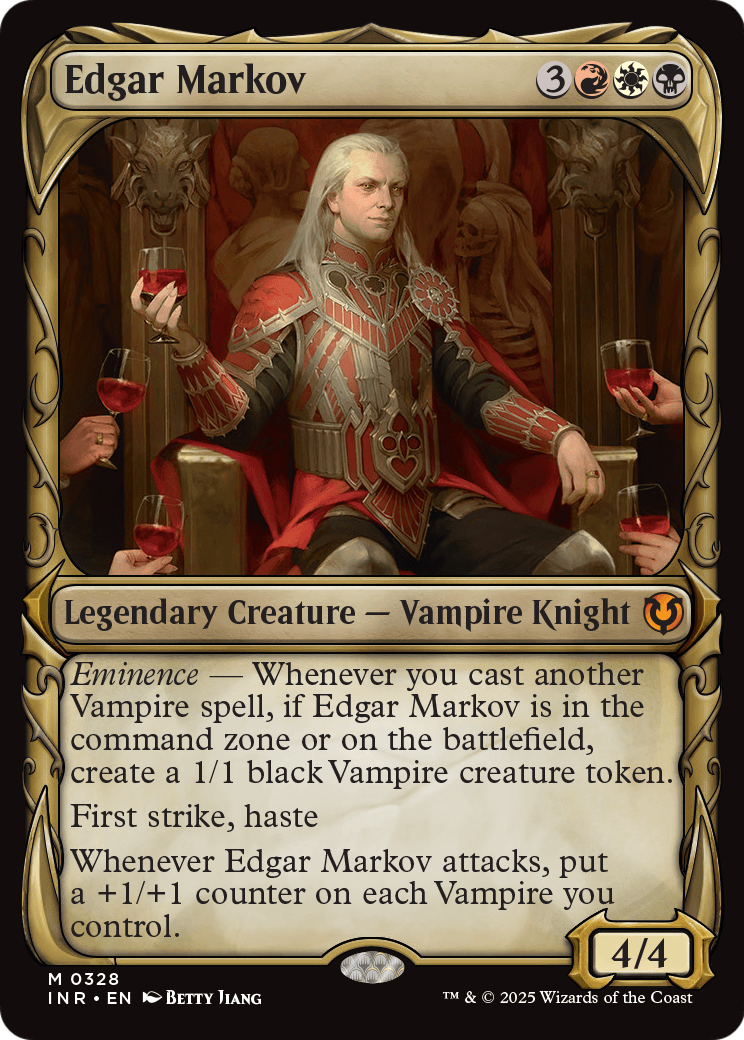 Edgar Markov - Red/White/Black – Infinity Flux