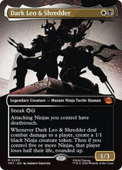 Dark Leo & Shredder - White/Black