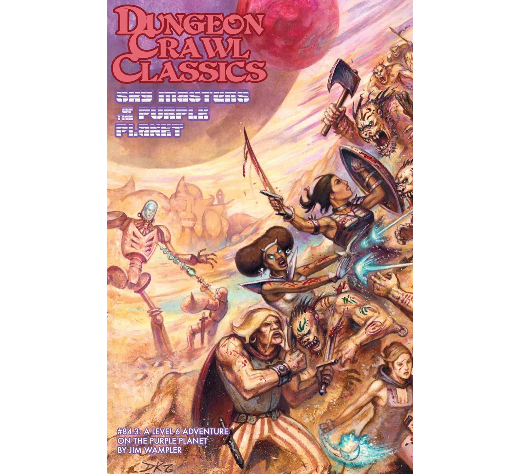 Sky Masters of the Purple Planet [Pre-Owned] - Dungeon Crawl Classics