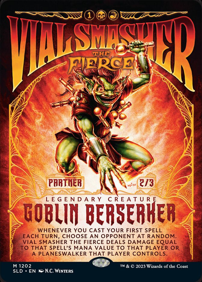 Vial Smasher the Fierce - Black/Red