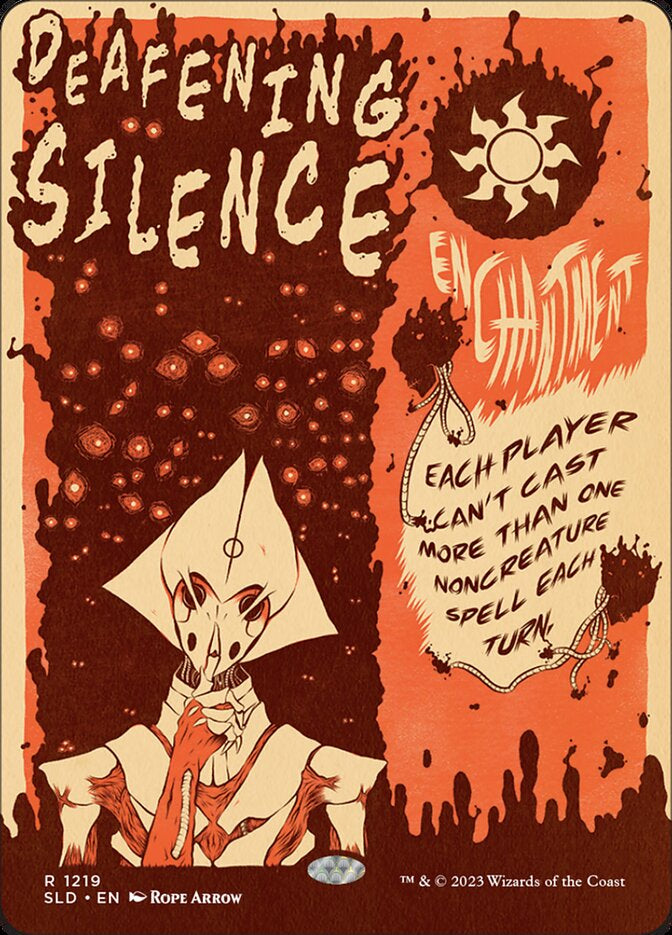 Deafening Silence - White