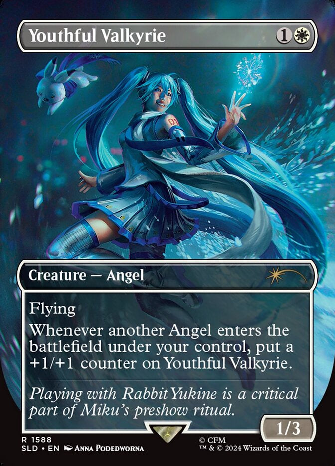 Youthful Valkyrie - White