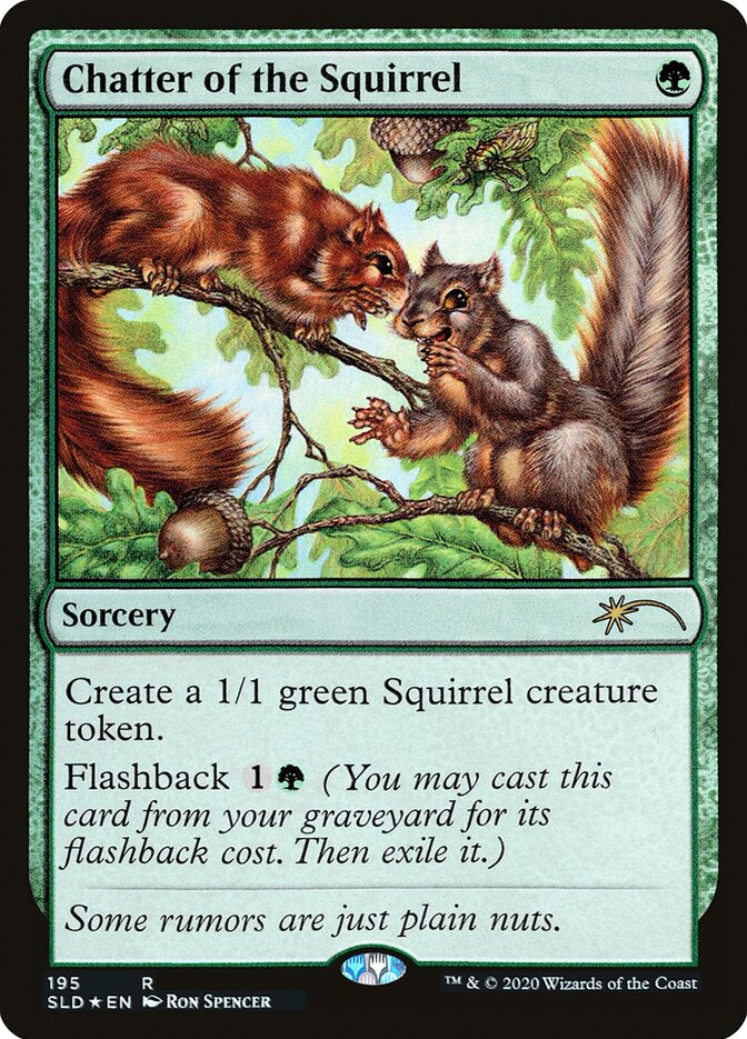 Chatter of the Squirrel - Green
