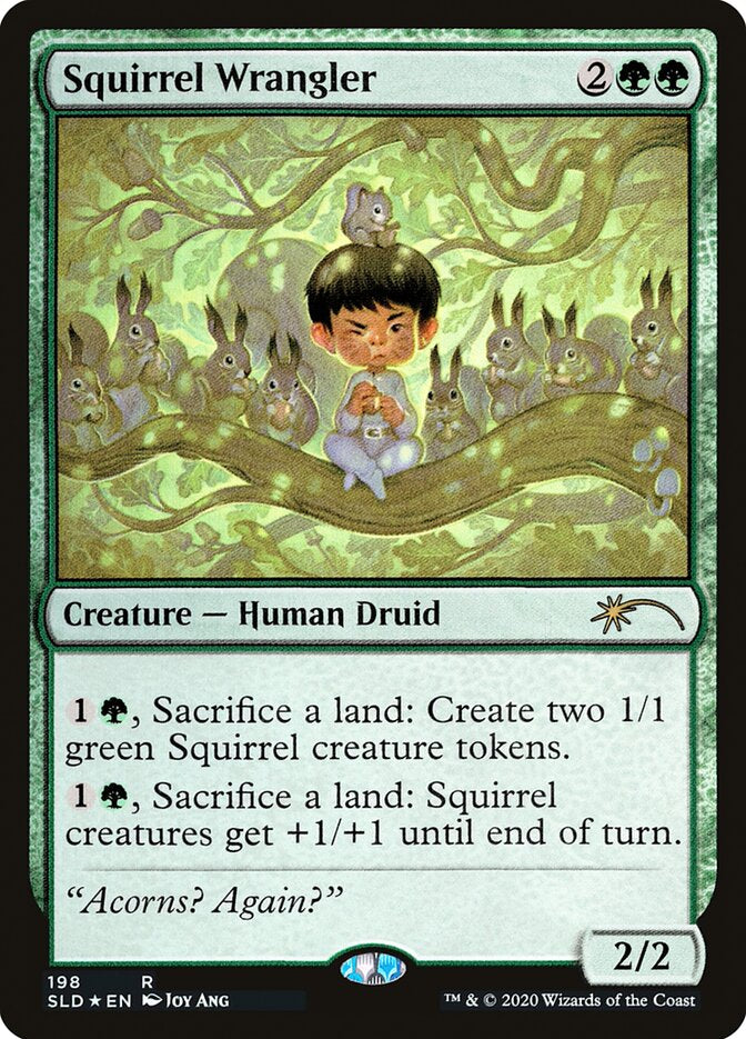 Squirrel Wrangler - Green