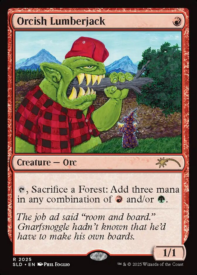 Orcish Lumberjack - Red