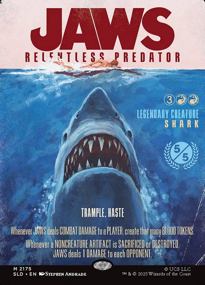 Jaws, Relentless Predator - Red