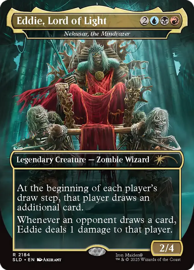 Nekusar, the Mindrazer - Blue/Black/Red