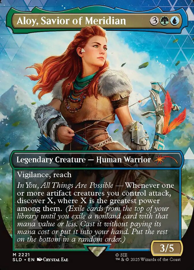 Aloy, Savior of Meridian - Green/Blue