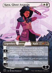 Kaya, Ghost Assassin - White/Black
