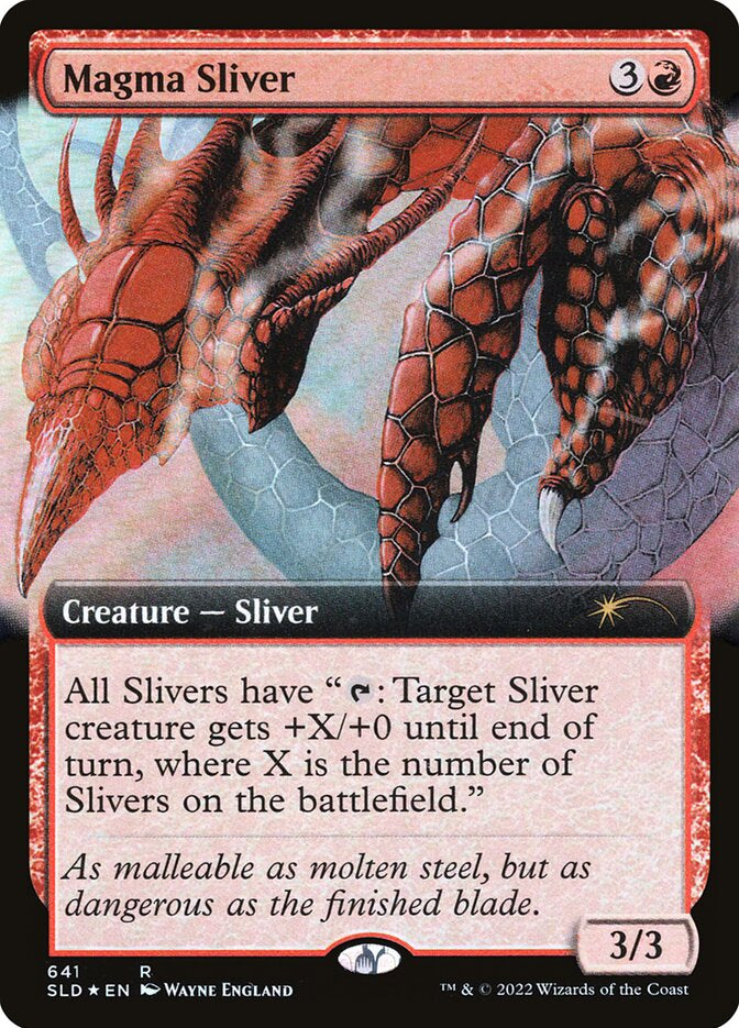 Magma Sliver - Red