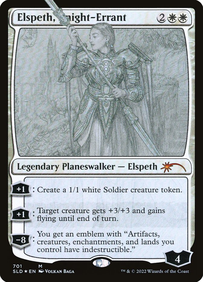 Elspeth , Knight-Errant - White