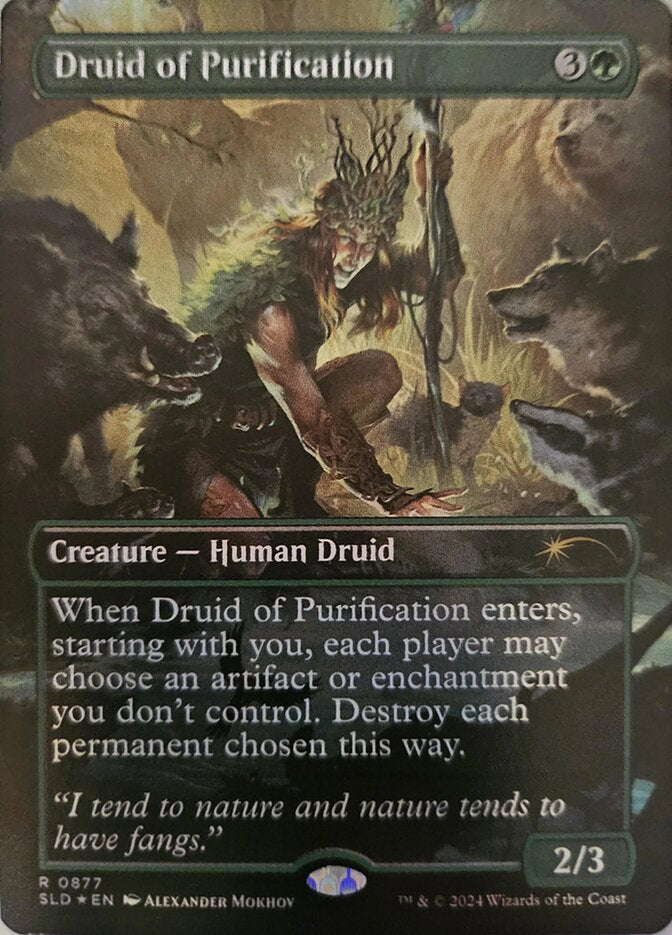 Druid of Purification - Green