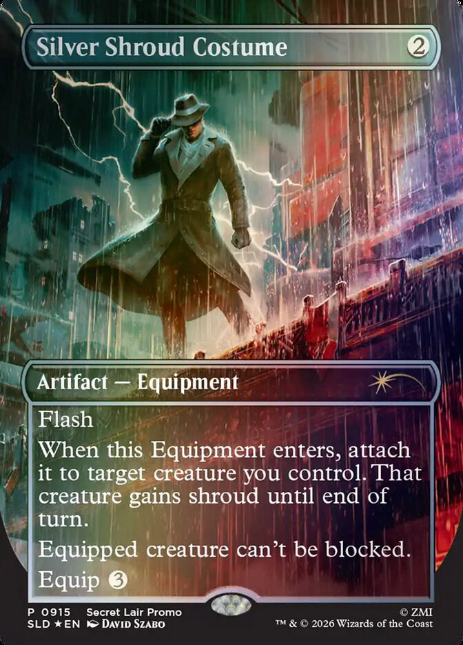 Silver Shroud Costume - Artifact