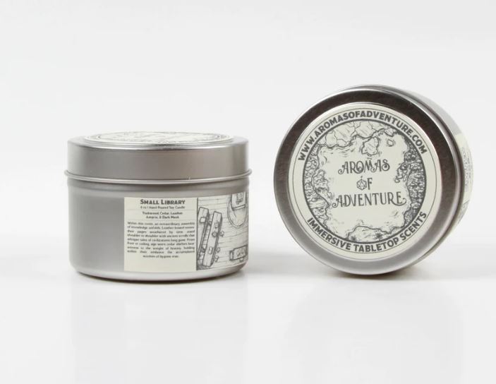 Aromas of Adventure - Small Library - 4 oz Candle