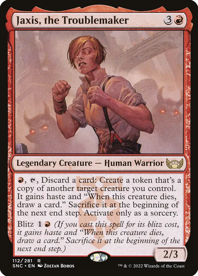 Jaxis, the Troublemaker - Red