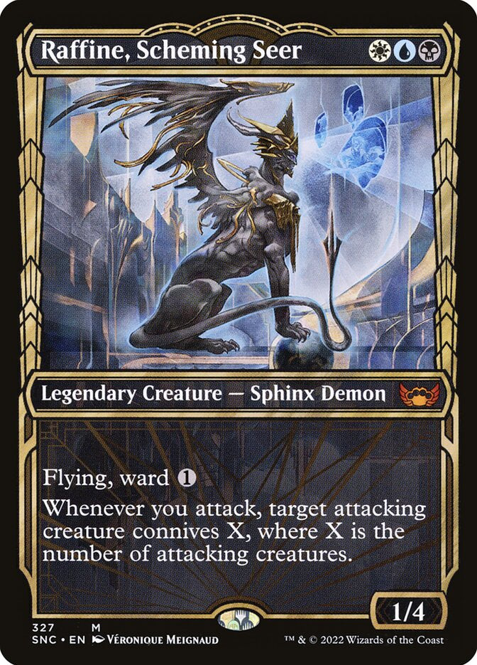 Raffine, Scheming Seer - White/Blue/Black
