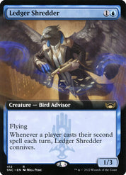 Ledger Shredder - Blue