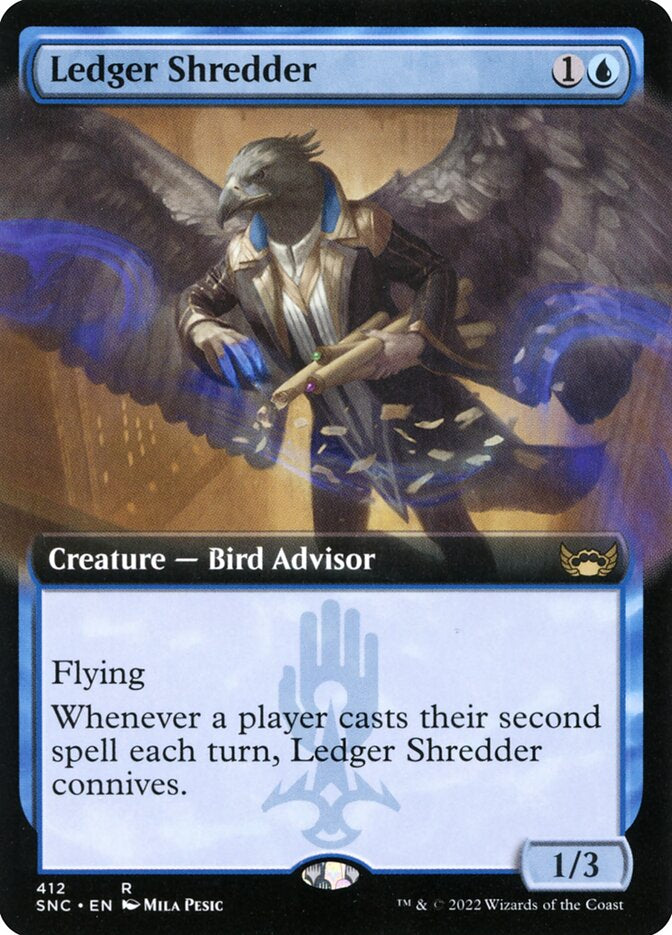 Ledger Shredder - Blue