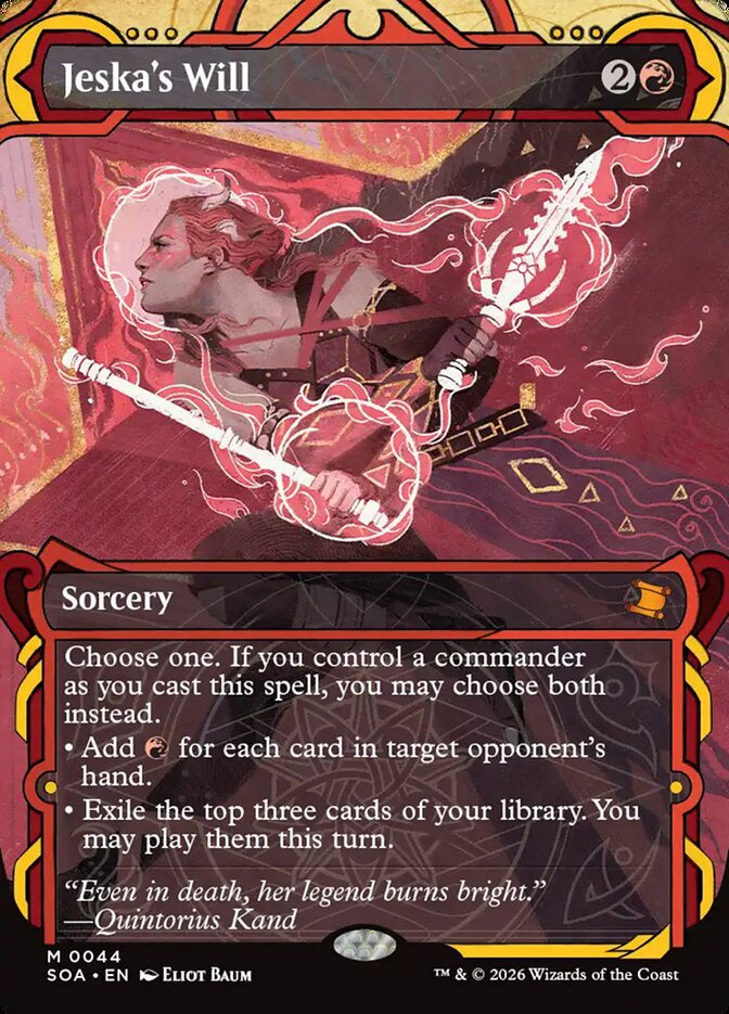 Jeska's Will - Red