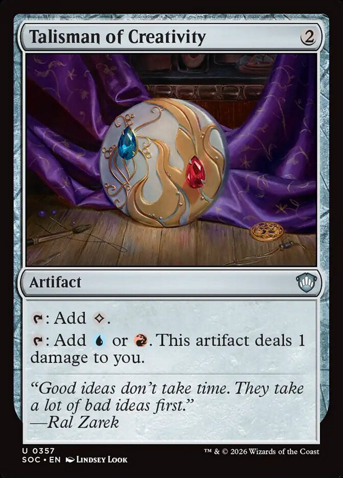 Talisman of Creativity - Artifact
