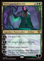 Professor Dellian Fel - Black/Green