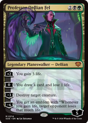 Professor Dellian Fel - Black/Green