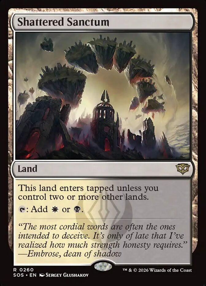 Shattered Sanctum - Land
