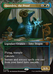 Quandrix, the Proof - Green/Blue