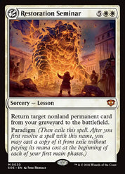 Restoration Seminar - White