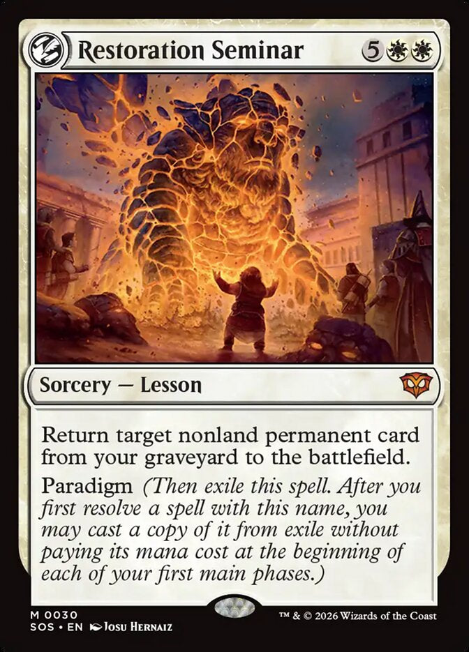 Restoration Seminar - White