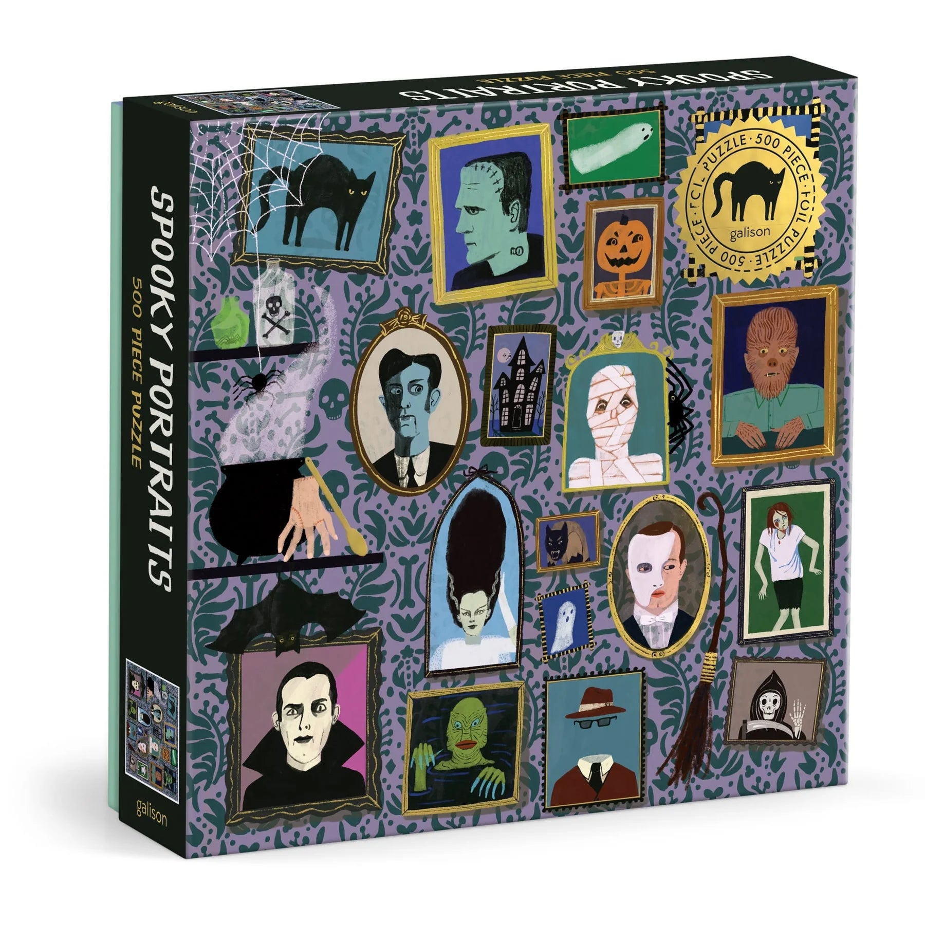 Spooky Portraits 500-Piece Puzzle