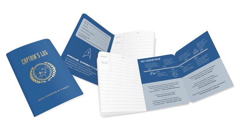Star Trek Captain's Log Full Size Notebook