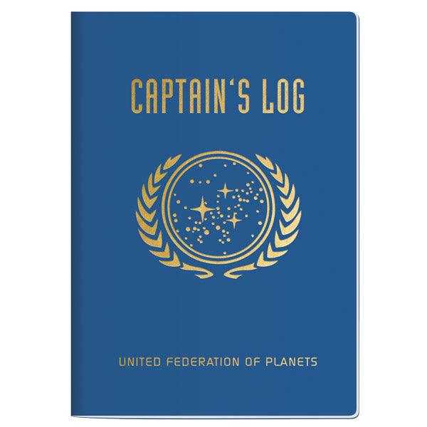 Star Trek Captain's Log Full Size Notebook