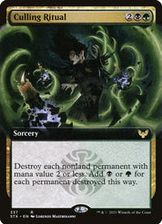 Culling Ritual - Black/Green